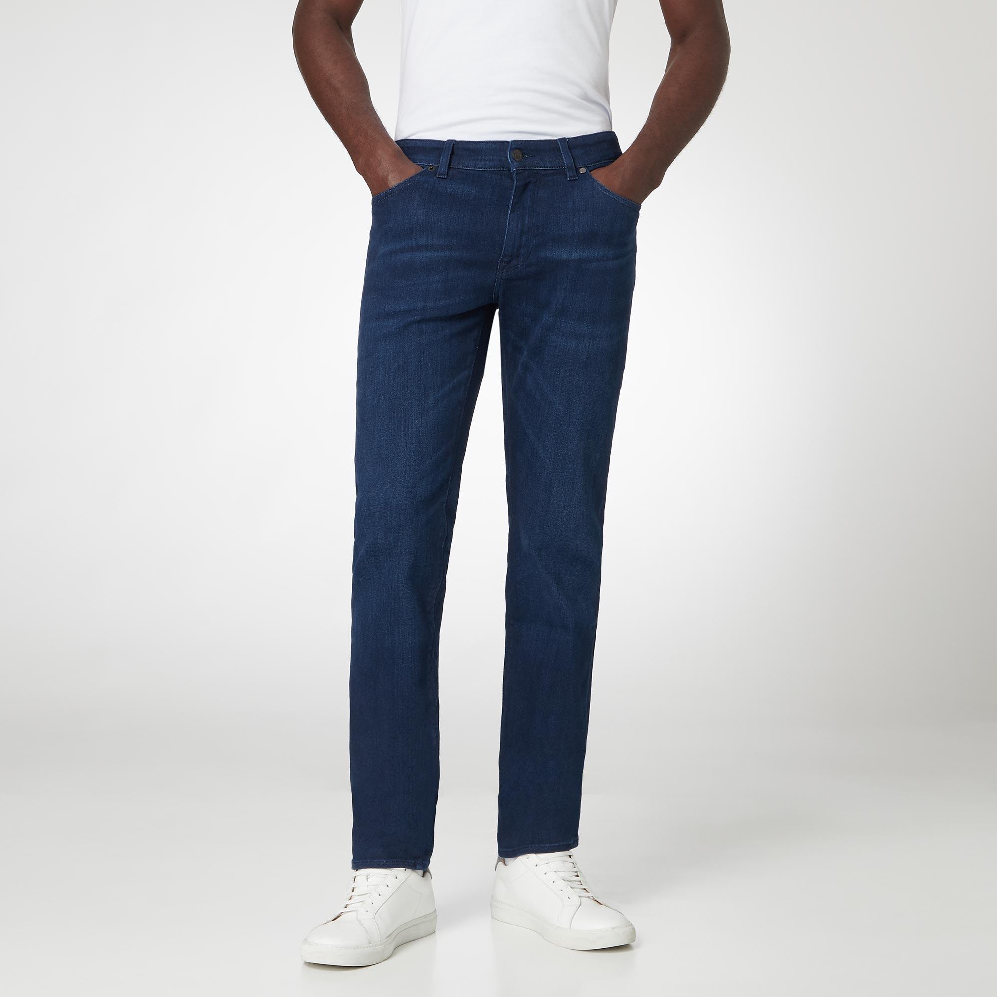 Maine Mid Rise Straight Leg Jeans